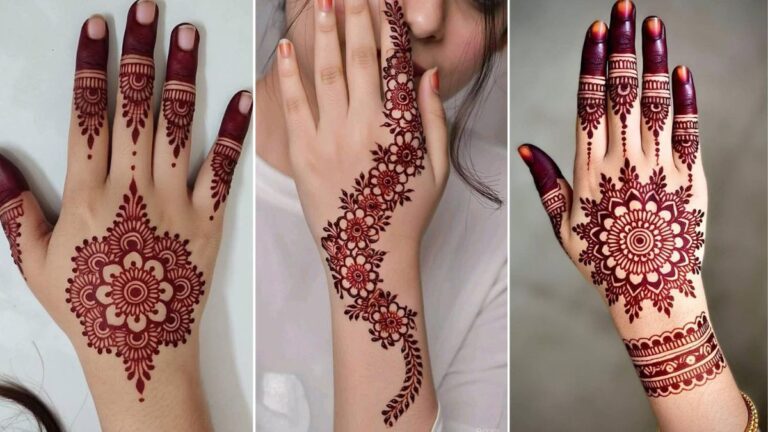 2025 के नए मेहंदी डिजाइन फोटो और ट्रेंड्स